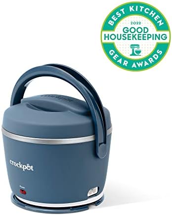 Electric Lunch Box Food Warmer 20oz – Faded Blue - Curated Catalog B5