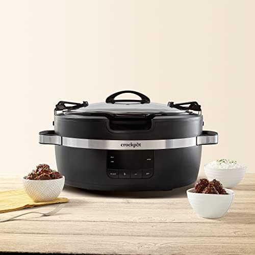 Thermoshield 6 Quart Slow Cooker with Carry Handles - Curated Catalog J0
