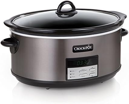 8 Quart Programmable Slow Cooker with Auto Warm - Curated Catalog U1