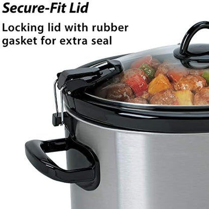 Cook & Carry 6 Quart Portable Slow Cooker - Curated Catalog U0