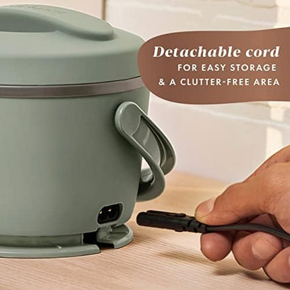 Portable Electric Lunch Box Food Warmer – Green - Curated Catalog A0
