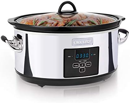 7 Quart Programmable Slow Cooker – Polished Platinum - Curated Catalog X9