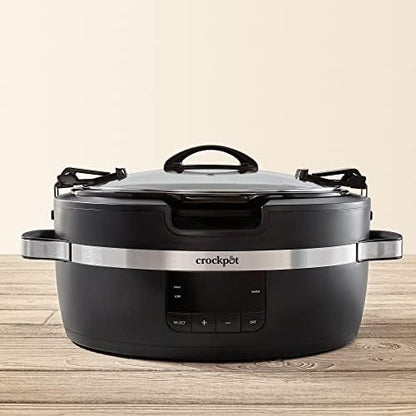 Thermoshield 6 Quart Slow Cooker with Carry Handles - Curated Catalog J0