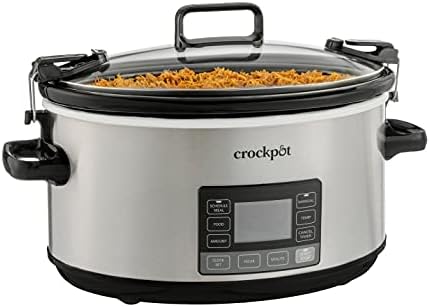 7 Quart Portable Programmable Slow Cooker with Timer - Curated Catalog C0