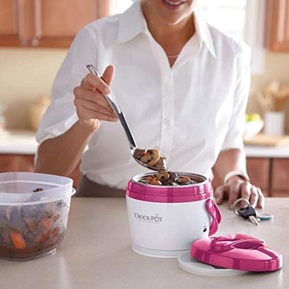 Lunch Crock Portable Food Warmer 20oz – Pink - Curated Catalog K9