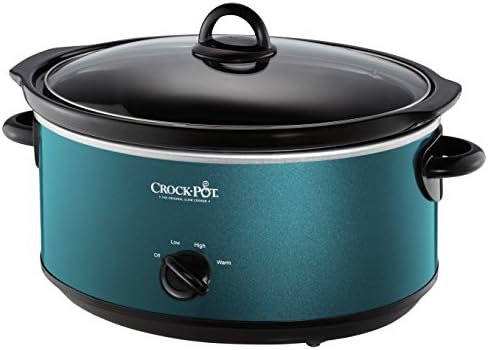 7 Quart Manual Slow Cooker – Turquoise - Curated Catalog N6