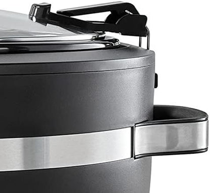 Thermoshield 6 Quart Slow Cooker with Carry Handles - Curated Catalog J0