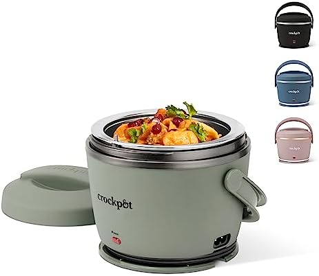 Portable Electric Lunch Box Food Warmer – Green - Curated Catalog A0