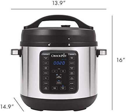 8 Quart Express Crock Multi-Use Pressure Cooker - Curated Catalog W6