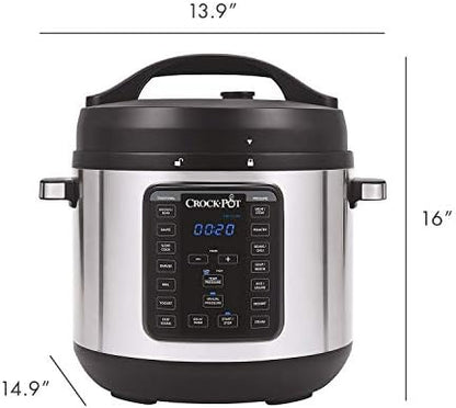 8 Quart Express Crock Multi-Use Pressure Cooker - Curated Catalog W6