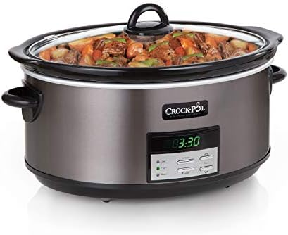 8 Quart Programmable Slow Cooker with Auto Warm - Curated Catalog U1
