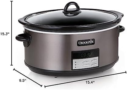 8 Quart Programmable Slow Cooker with Auto Warm - Curated Catalog U1