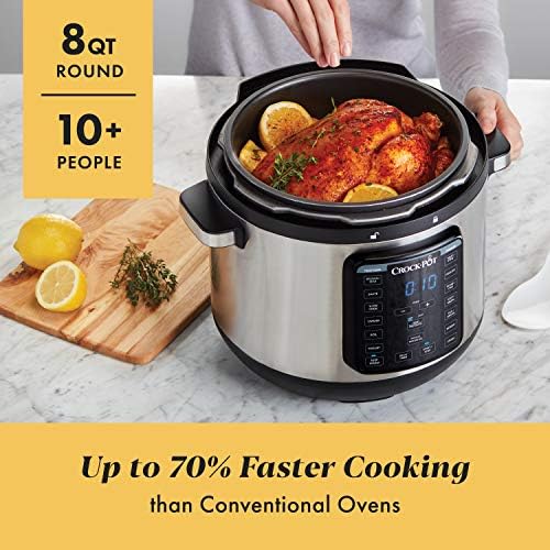 8 Quart Express Crock Multi-Use Pressure Cooker - Curated Catalog W6