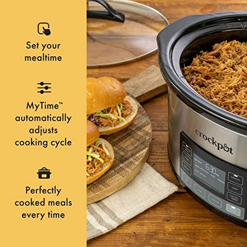 MyTime 6 Quart Programmable Slow Cooker - Curated Catalog U8