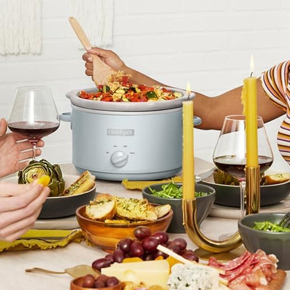 4.5 Quart Manual Slow Cooker – Macaroon Blue - Curated Catalog O2