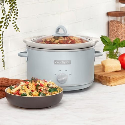 4.5 Quart Manual Slow Cooker – Macaroon Blue - Curated Catalog O2