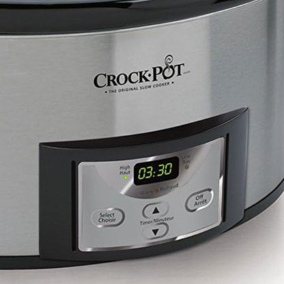 Cook & Carry 6 Quart Programmable Slow Cooker - Curated Catalog S6