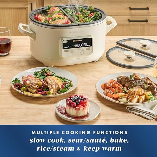 MultiMeal Multicooker with Programmable Slow Cooker - Curated Catalog K2