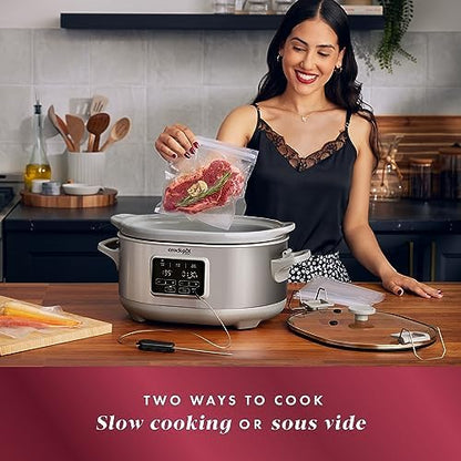 7 Quart Programmable Cook & Carry Slow Cooker - Curated Catalog I9