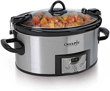 Cook & Carry 6 Quart Programmable Slow Cooker - Curated Catalog S6