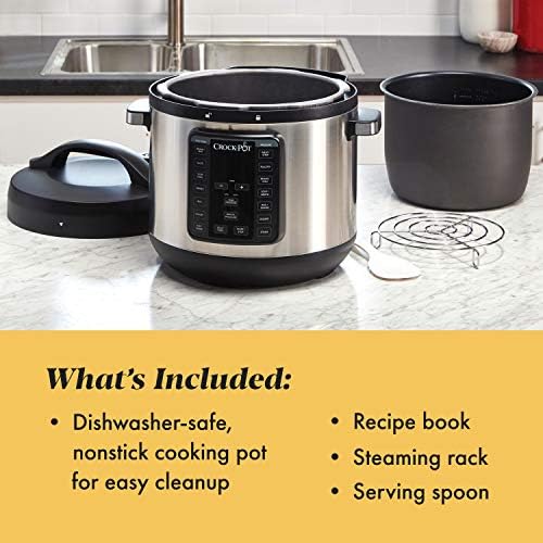 8 Quart Express Crock Multi-Use Pressure Cooker - Curated Catalog W6