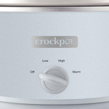 4.5 Quart Manual Slow Cooker – Macaroon Blue - Curated Catalog O2