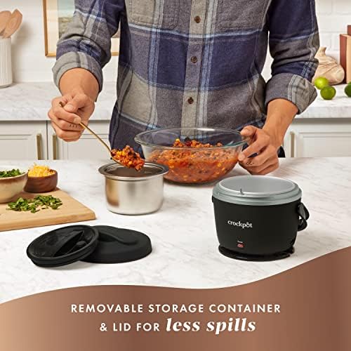 Electric Lunch Box Food Warmer 20oz – Black - Curated Catalog N6