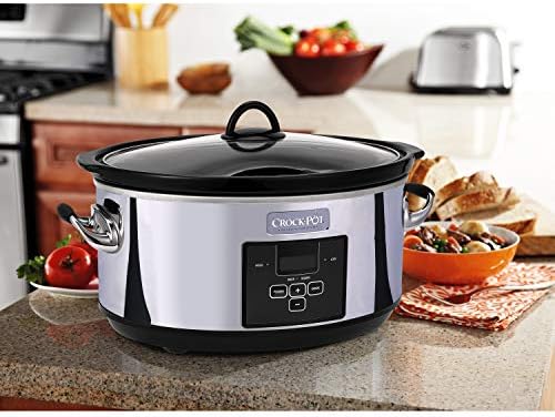 7 Quart Programmable Slow Cooker – Polished Platinum - Curated Catalog K9