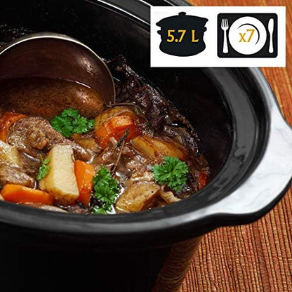 Cook & Carry 6 Quart Portable Slow Cooker - Curated Catalog H3