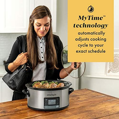 MyTime 6 Quart Programmable Slow Cooker - Curated Catalog U8