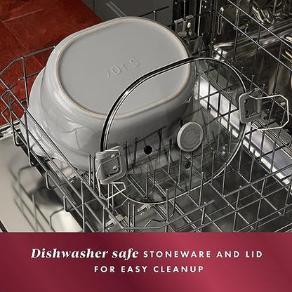 7 Quart Programmable Cook & Carry Slow Cooker - Curated Catalog I9
