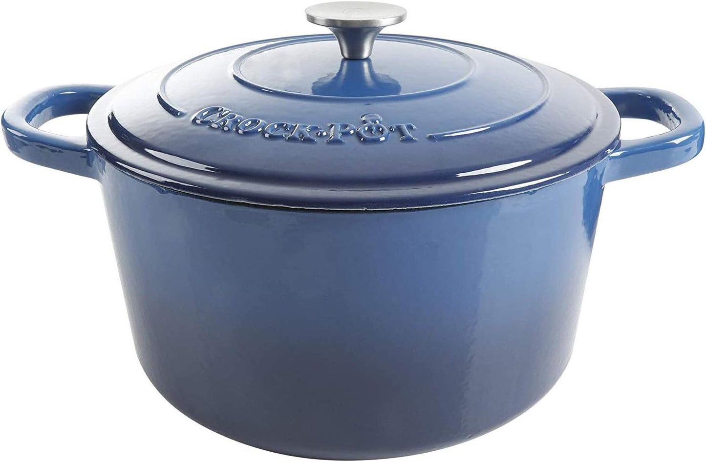 3 Quart Enameled Cast Iron Dutch Oven – Aqua - Curated Catalog Y2