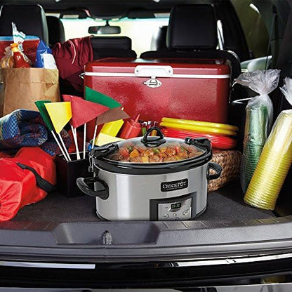 Cook & Carry 6 Quart Programmable Slow Cooker - Curated Catalog S6