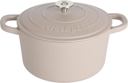 3 Quart Enameled Cast Iron Dutch Oven – Aqua - Curated Catalog X7
