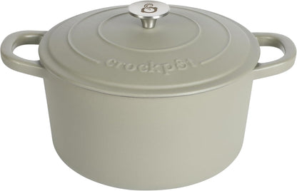 3 Quart Enameled Cast Iron Dutch Oven – Aqua - Curated Catalog X7
