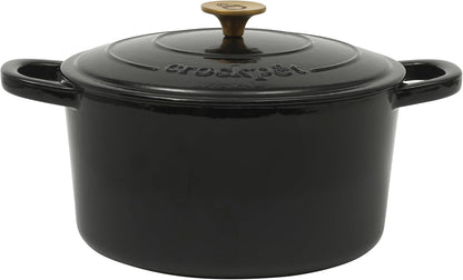 3 Quart Enameled Cast Iron Dutch Oven – Aqua - Curated Catalog X7
