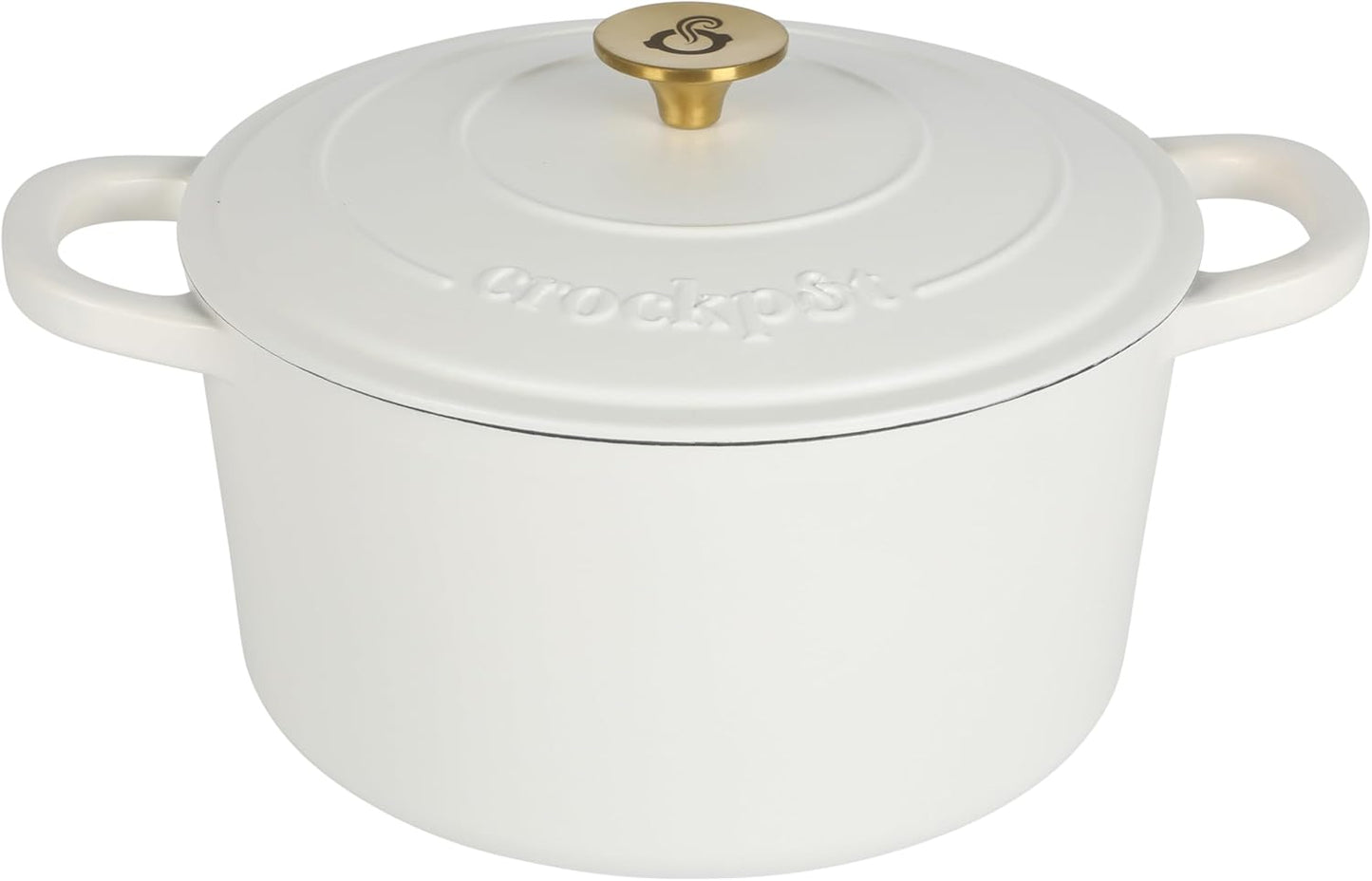 3 Quart Enameled Cast Iron Dutch Oven – Aqua - Curated Catalog Y2