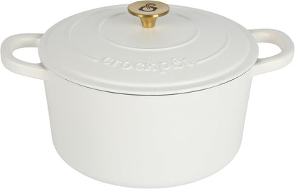 3 Quart Enameled Cast Iron Dutch Oven – Aqua - Curated Catalog Y2