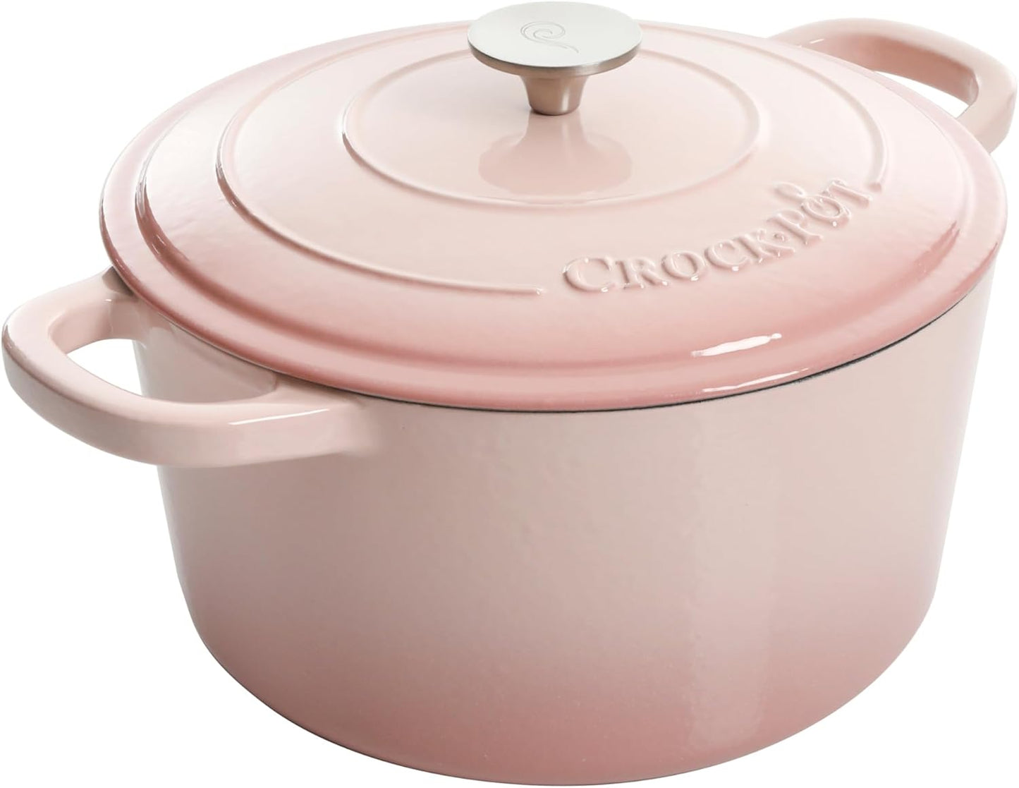 3 Quart Enameled Cast Iron Dutch Oven – Aqua - Curated Catalog Y2