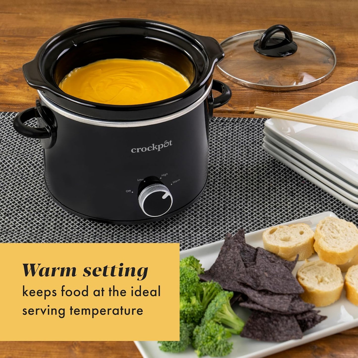 2 Quart Mini Slow Cooker – Classic Compact Cooker - Curated Catalog M6